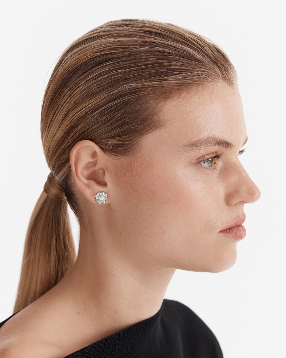 Just Perfect Pearl Stud Earrings