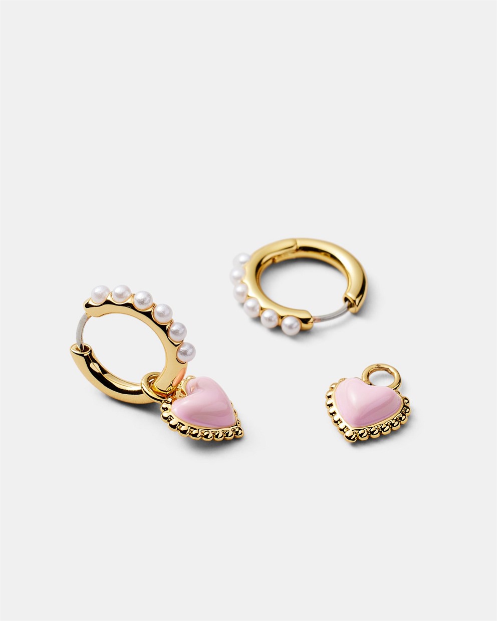 En Pointe Hoop Earrings