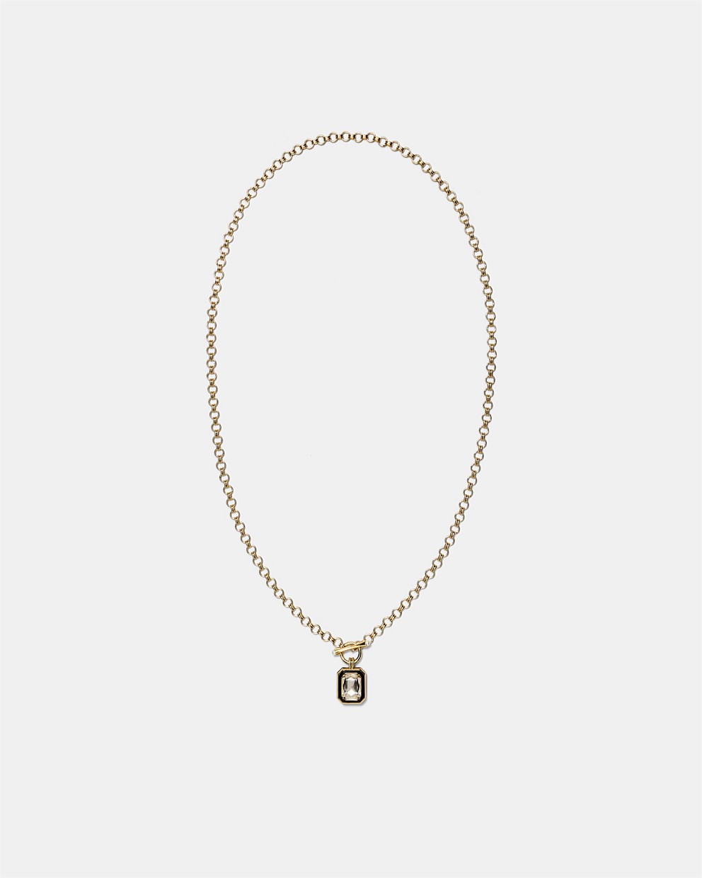Legacy Enamel Pendant Necklace