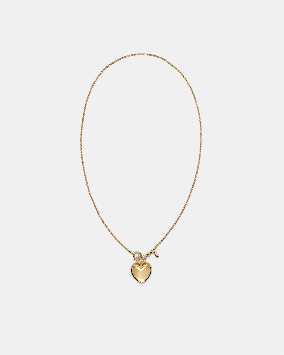 Pave Heart Necklace