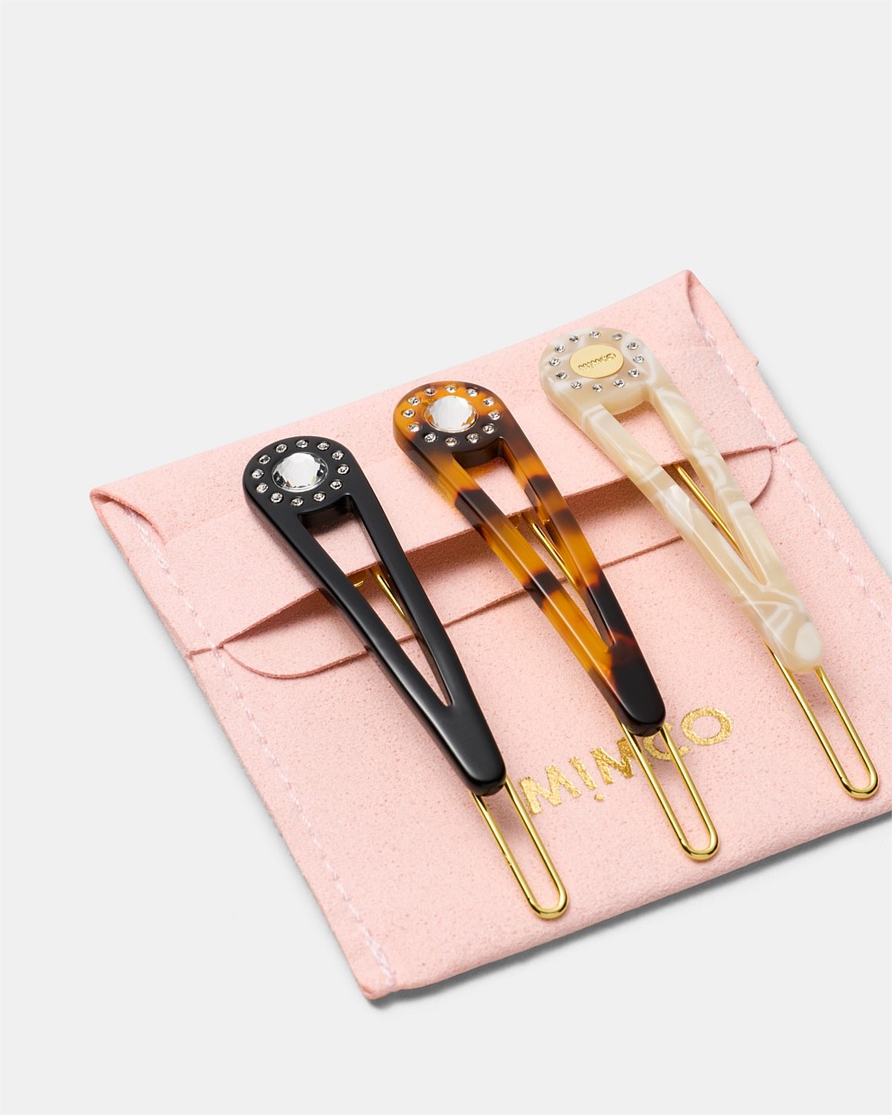 Mimco Trio Hair Clip Set