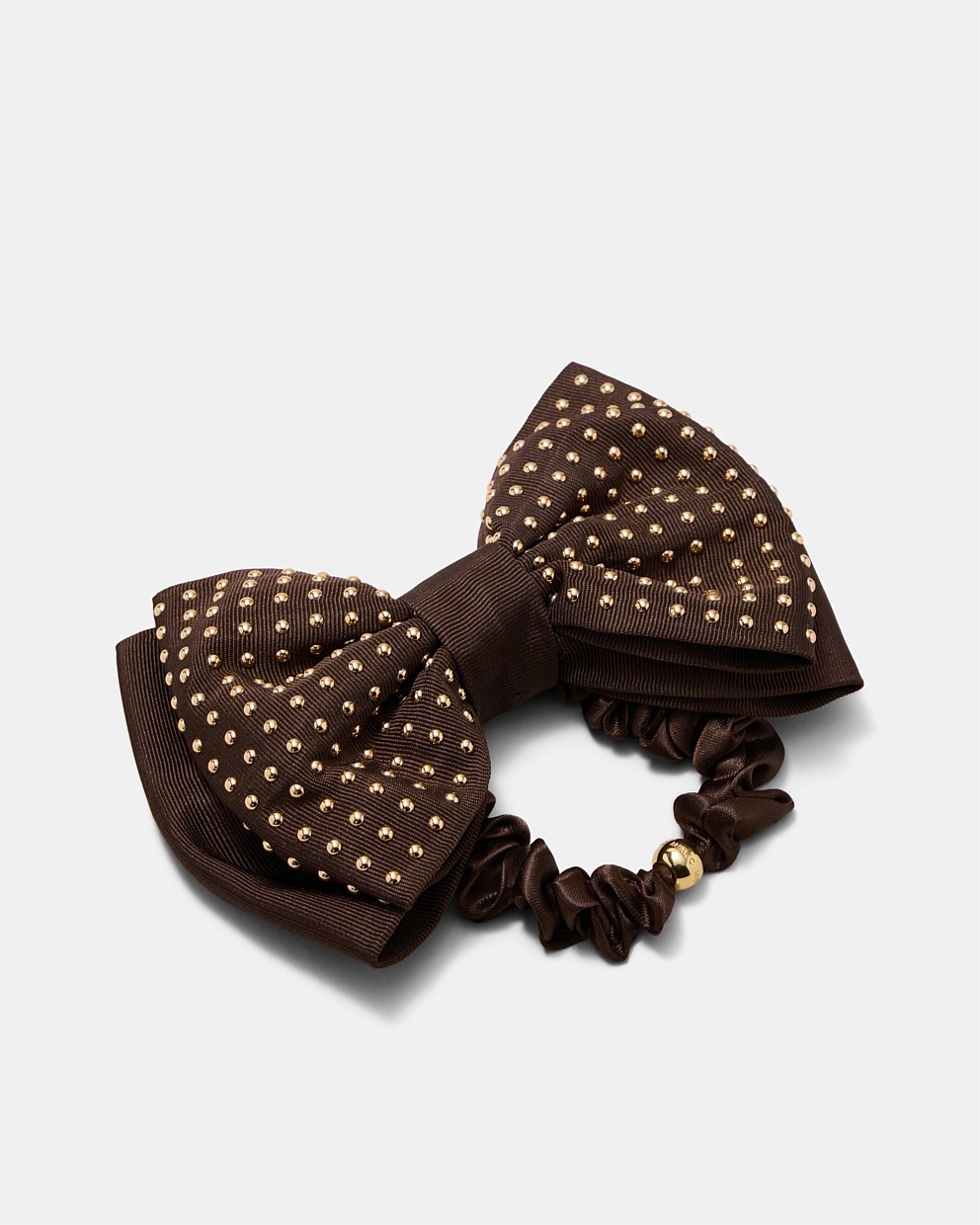 Make A Bow Hair Tie