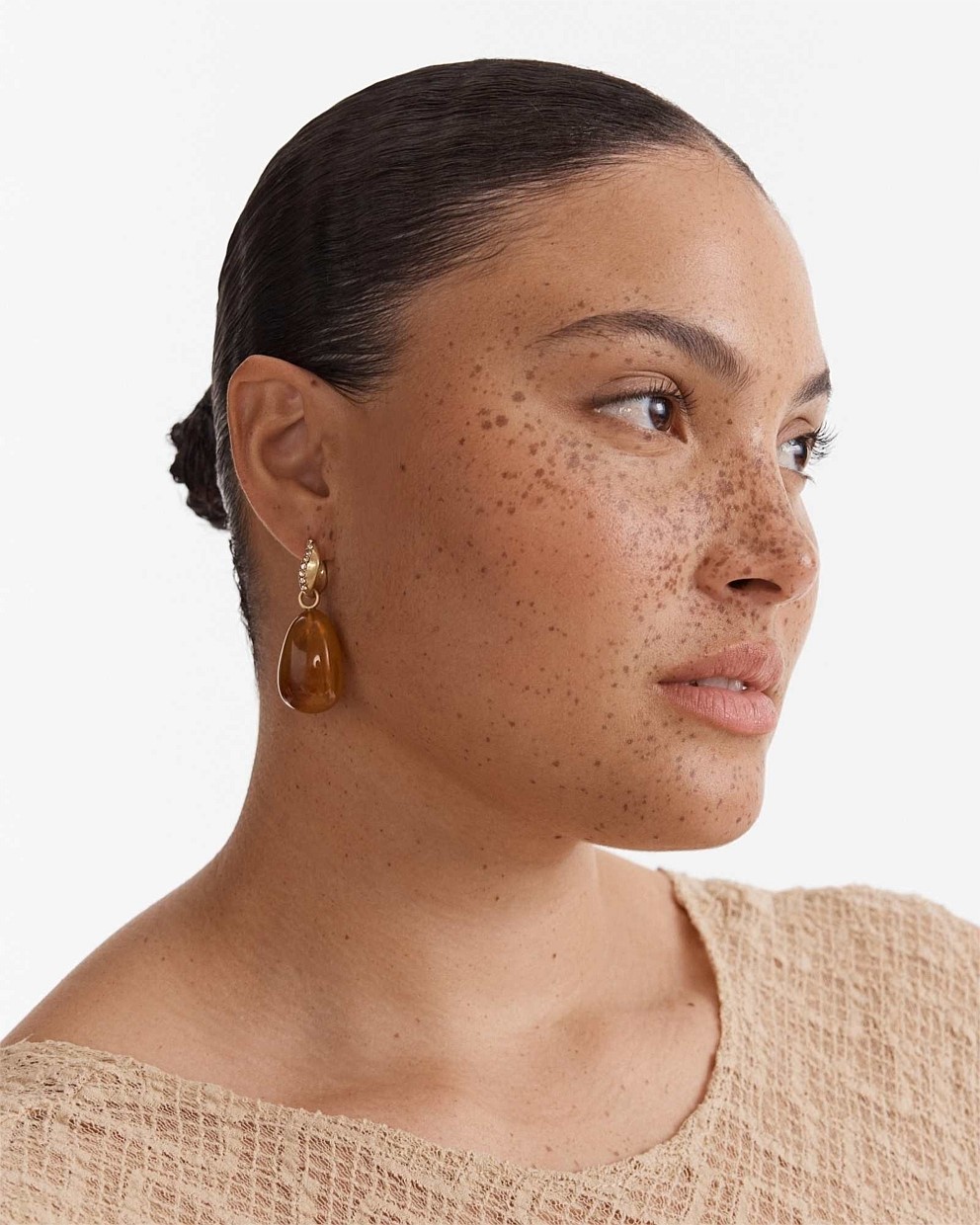 Zozo Charm Hoop Earrings