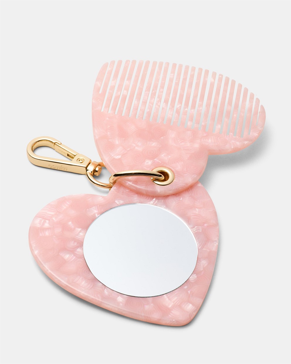 Lovely Hair Comb Keyring