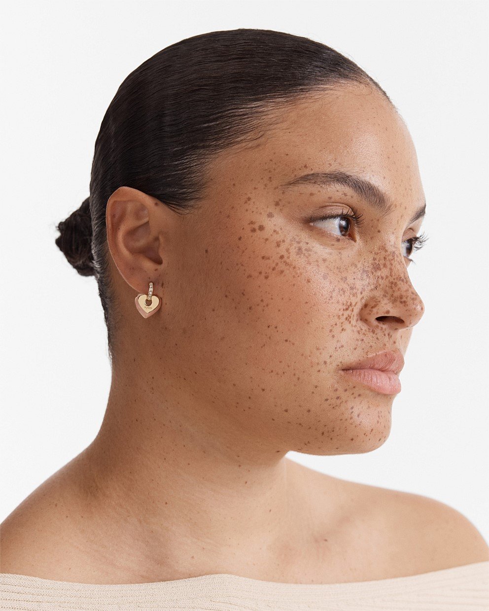 Lovely Enamel Stud Earrings