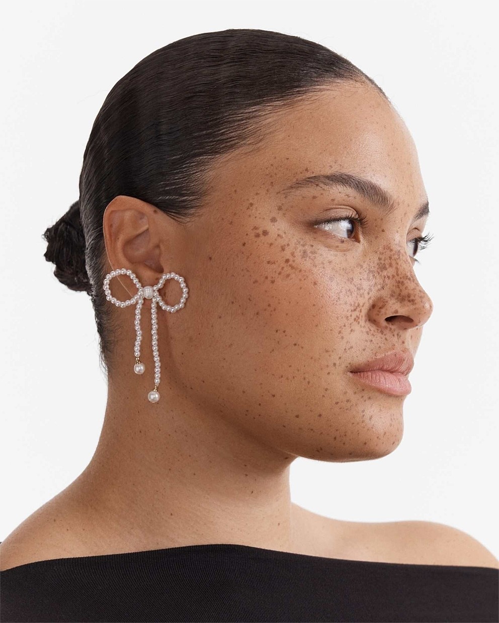 Glimmer Bow Earrings