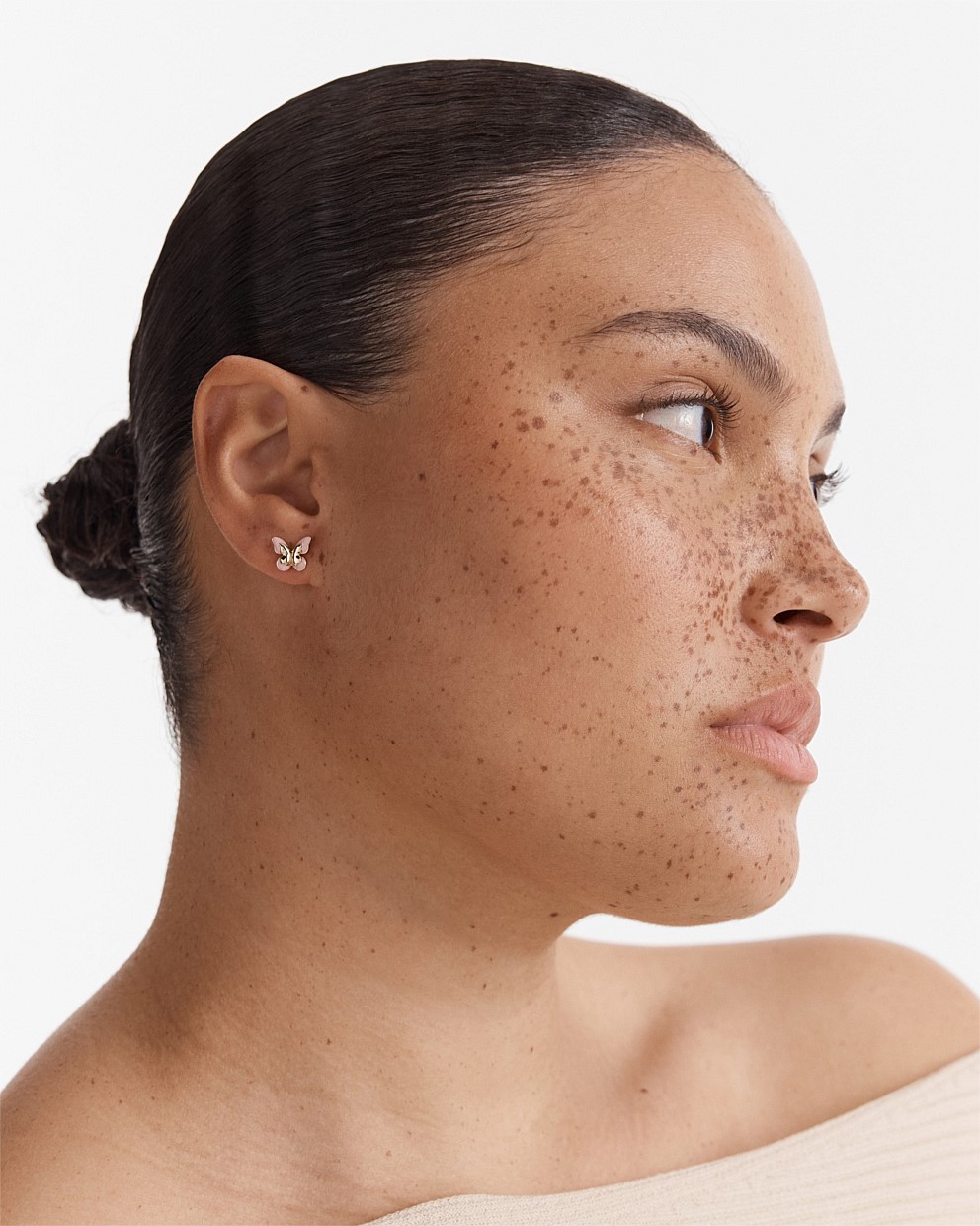 Butterfly Enamel Earrings