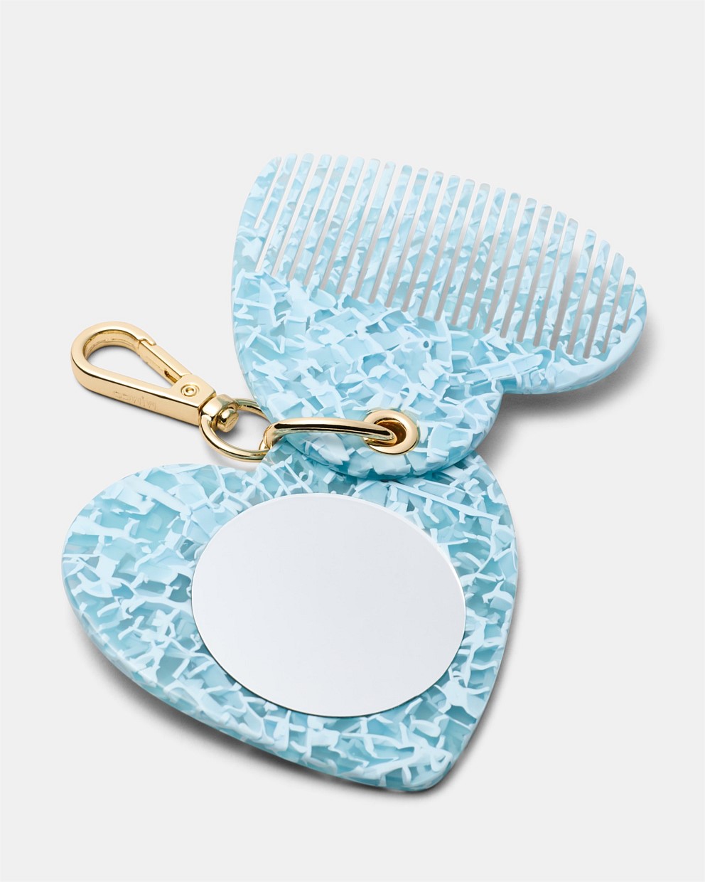 Lovely Hair Comb Keyring