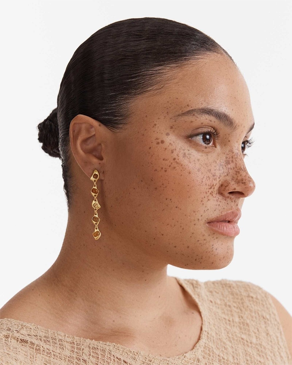 Pebble Drop Earrings