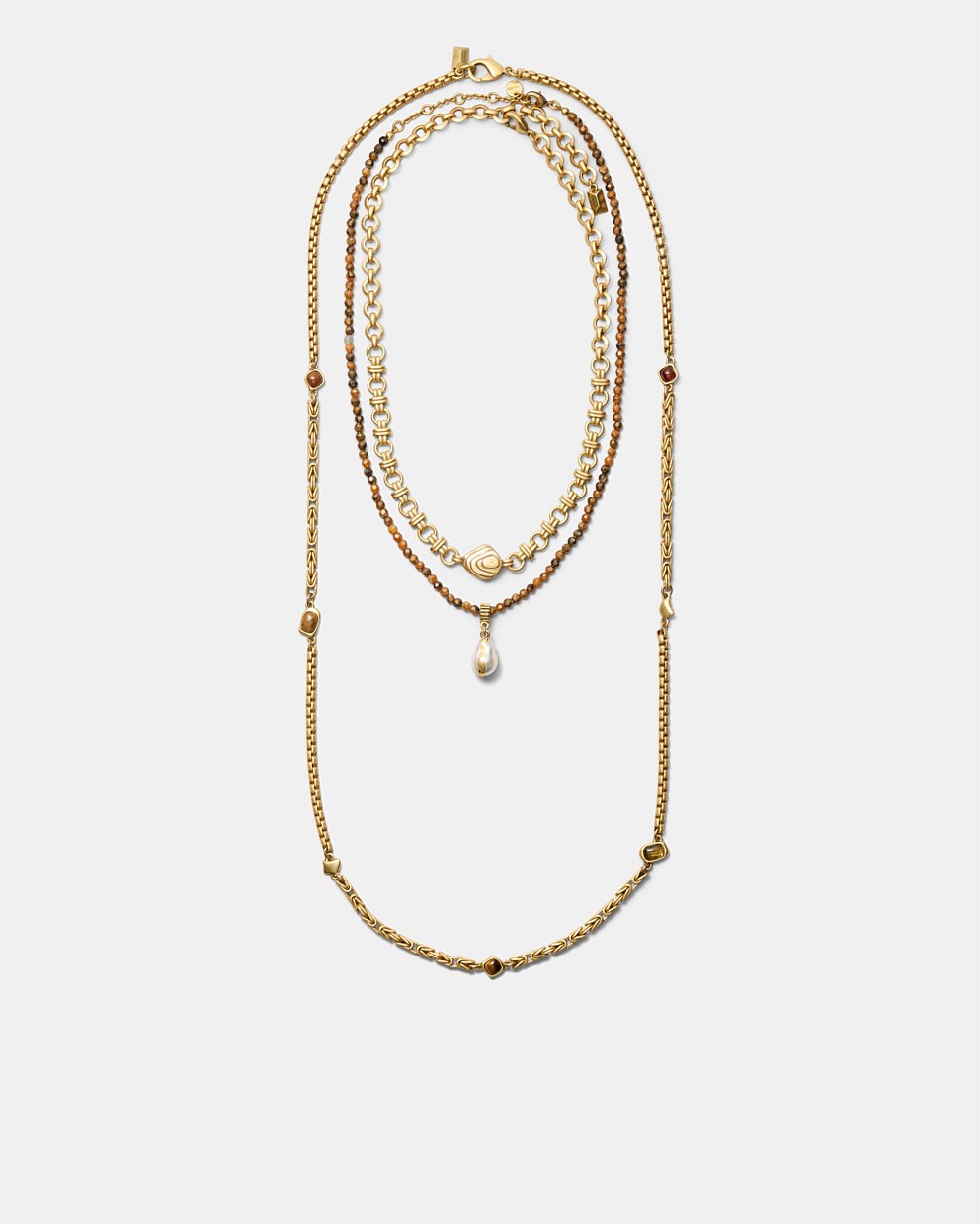 Pebble Trio Necklace