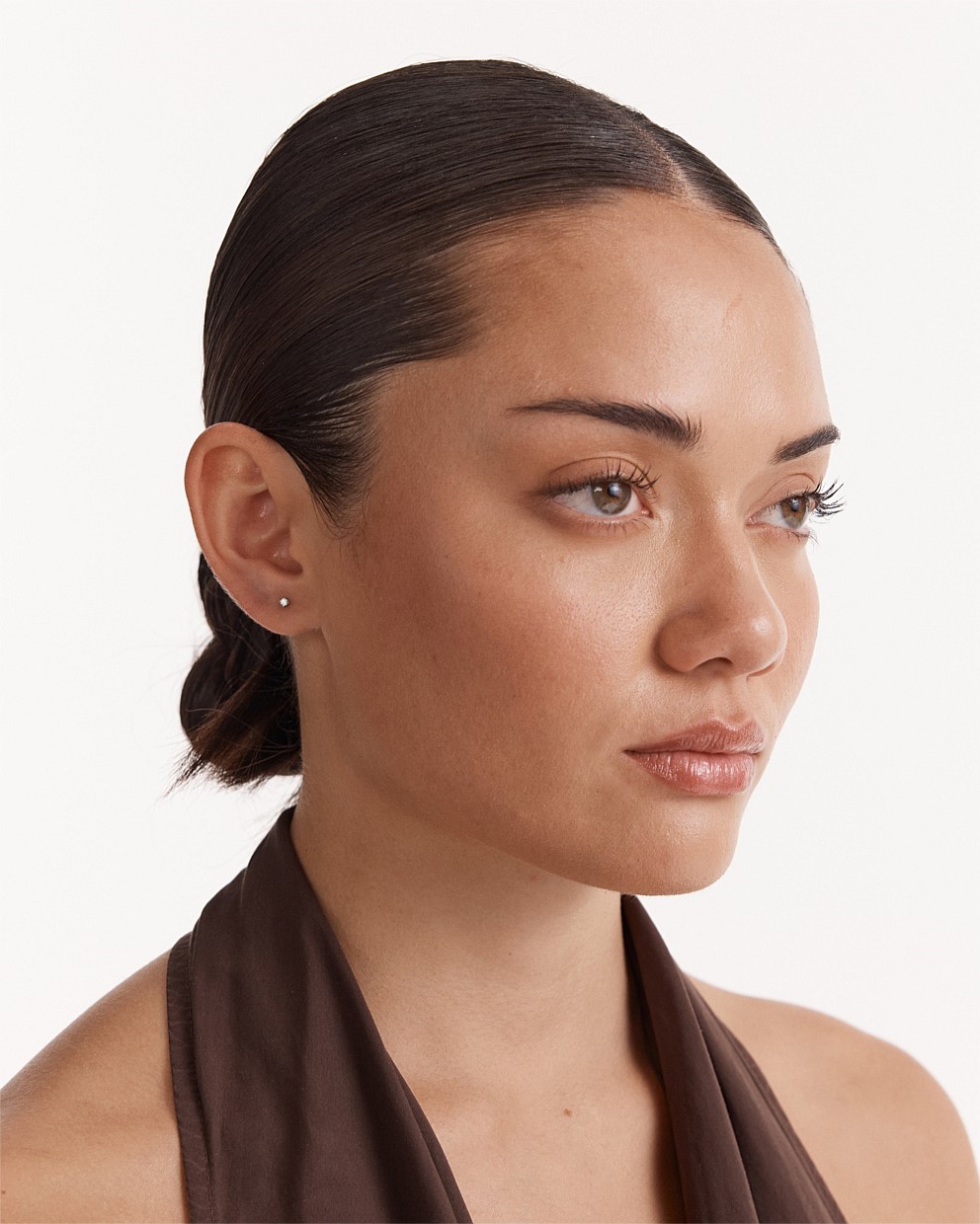 Cubic Zirconia Stud Earrings Set