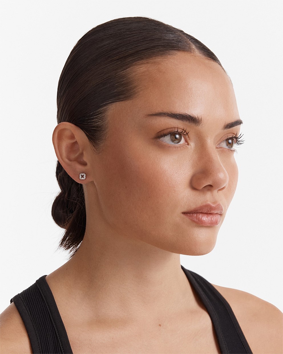 Lock Stud Earrings