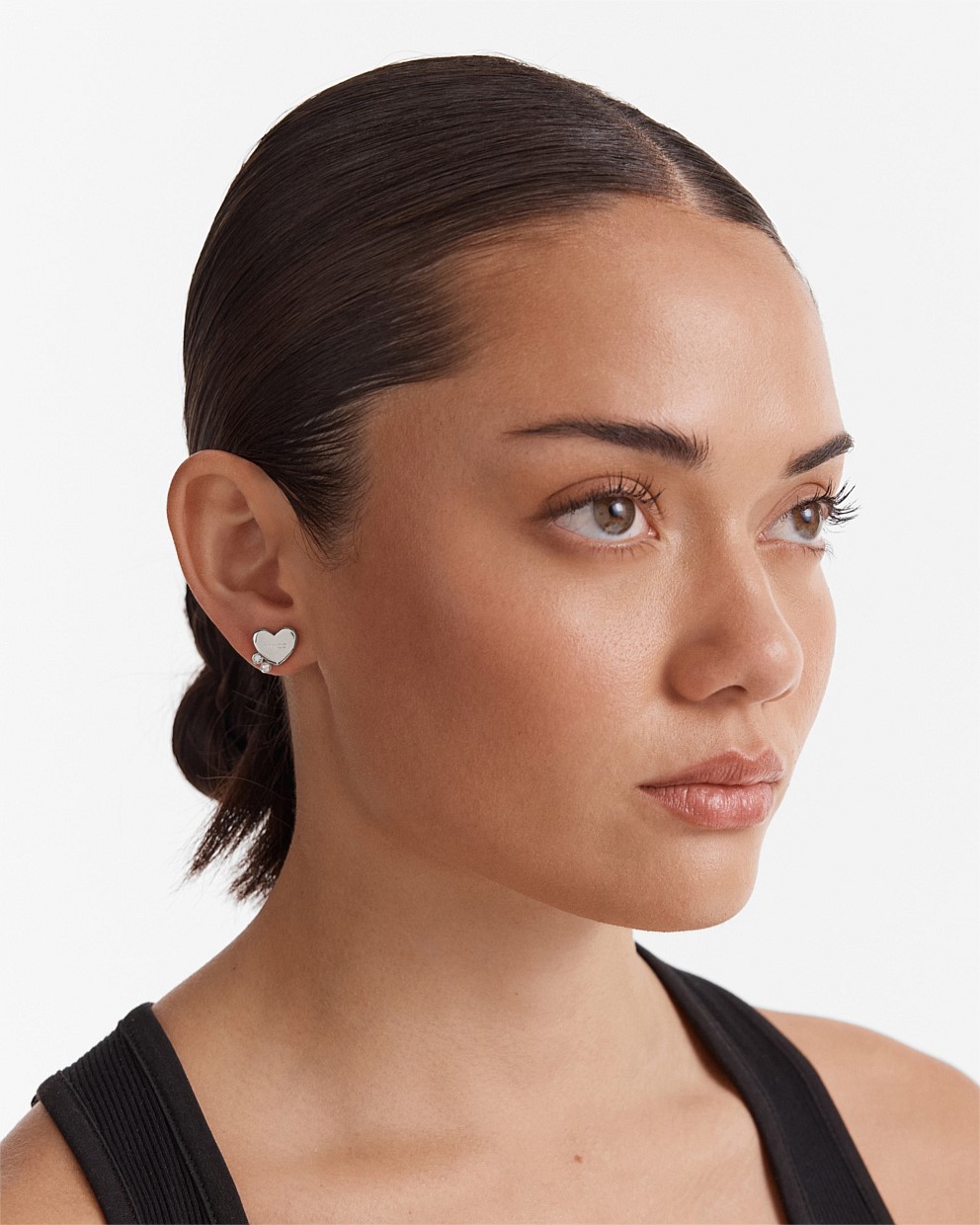 Mimco Heart Cluster Stud Earrings