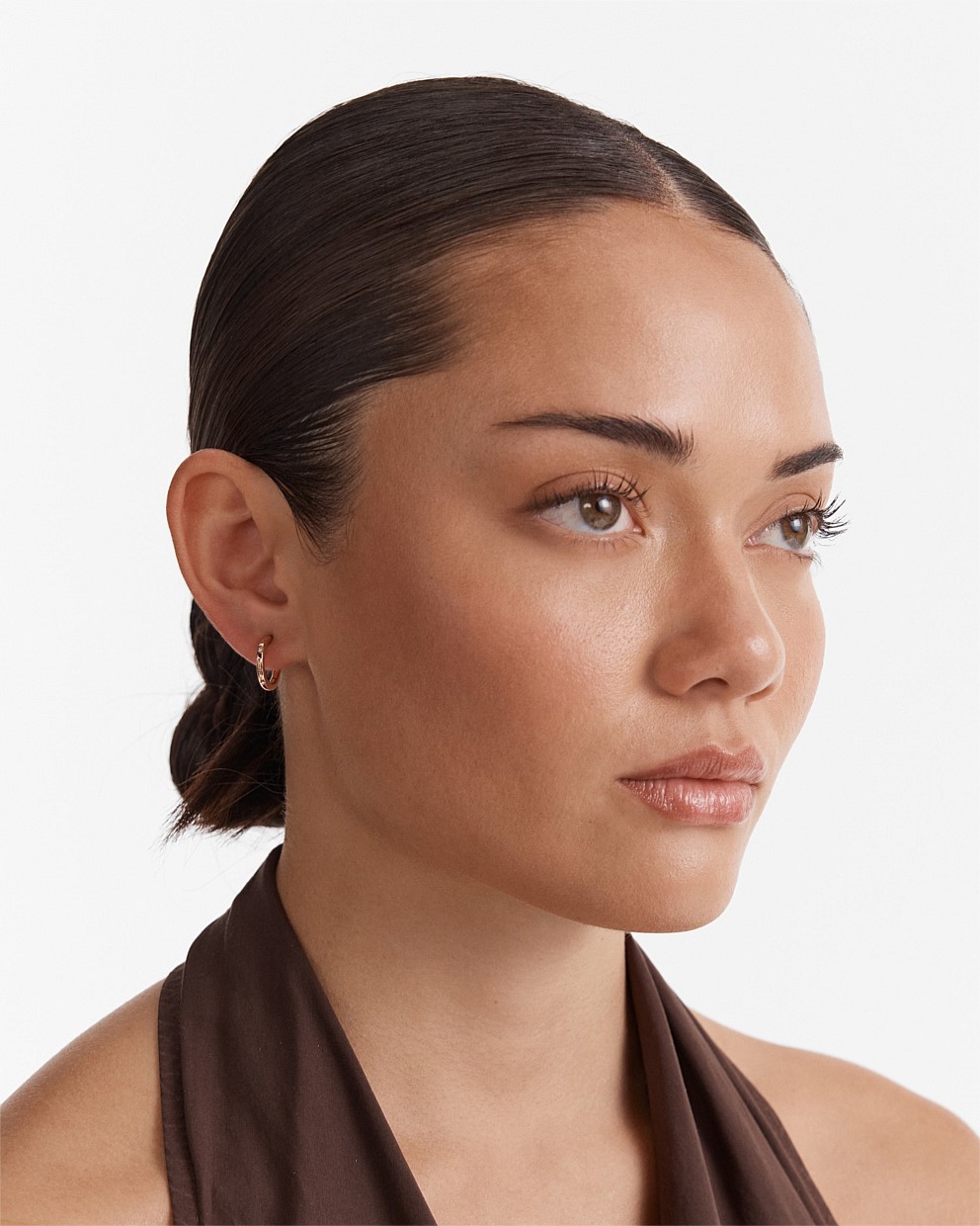 Encanto Heart Hoop Earrings