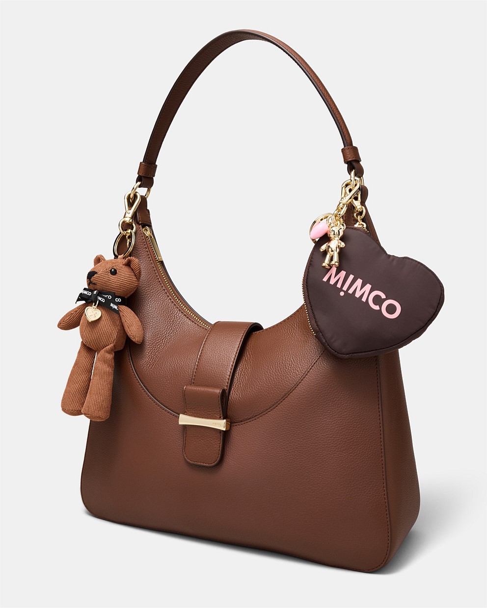 Metal Bear Bag Charm