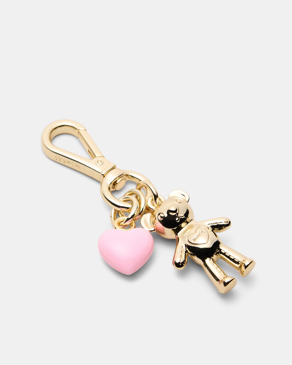 Metal Bear Bag Charm