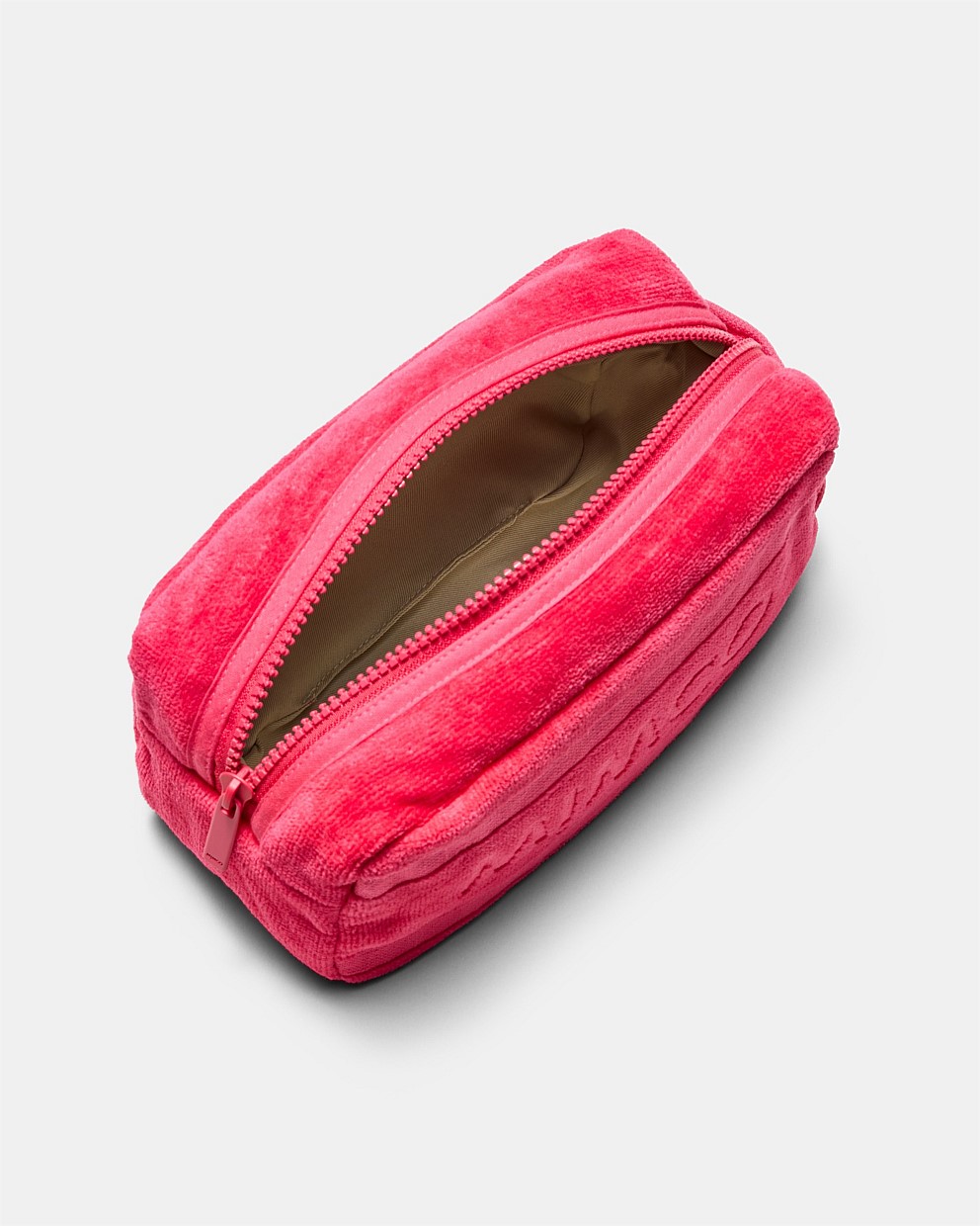 Crest Towelling Cosmetic Case