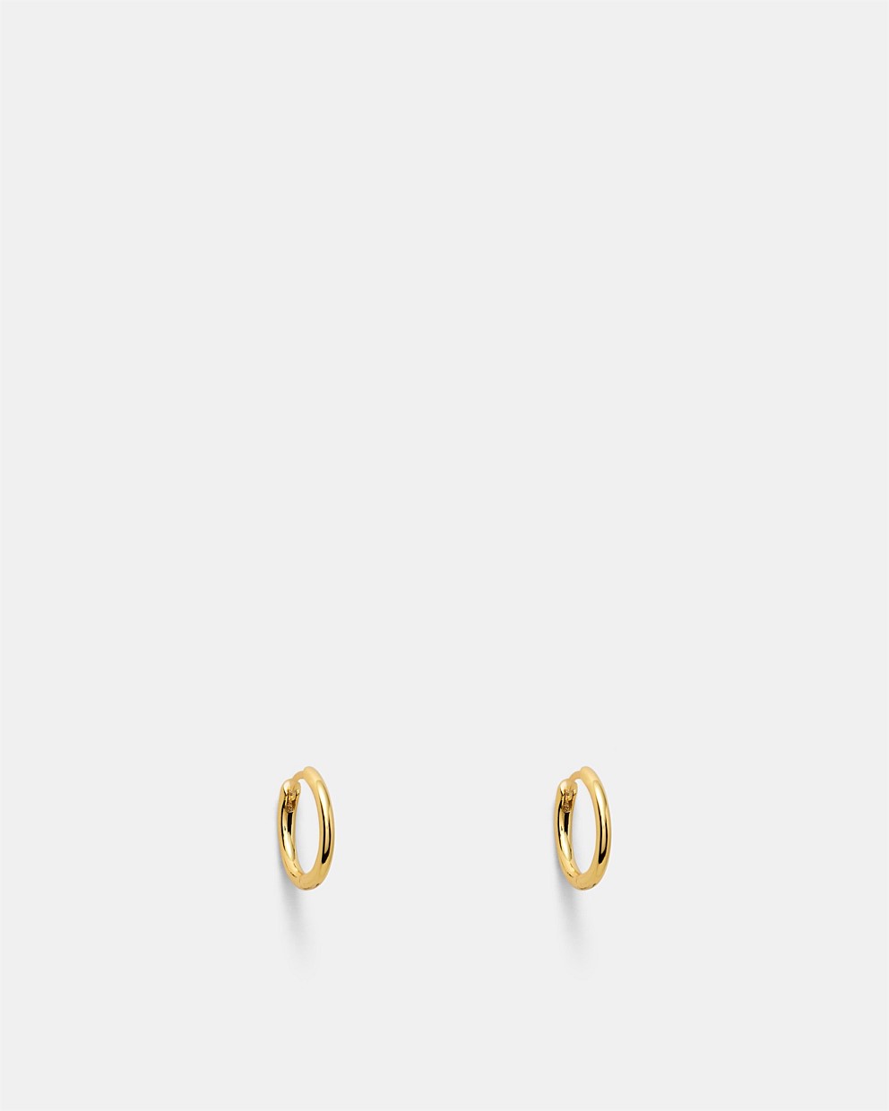 Amour Charm Hoop Earrings