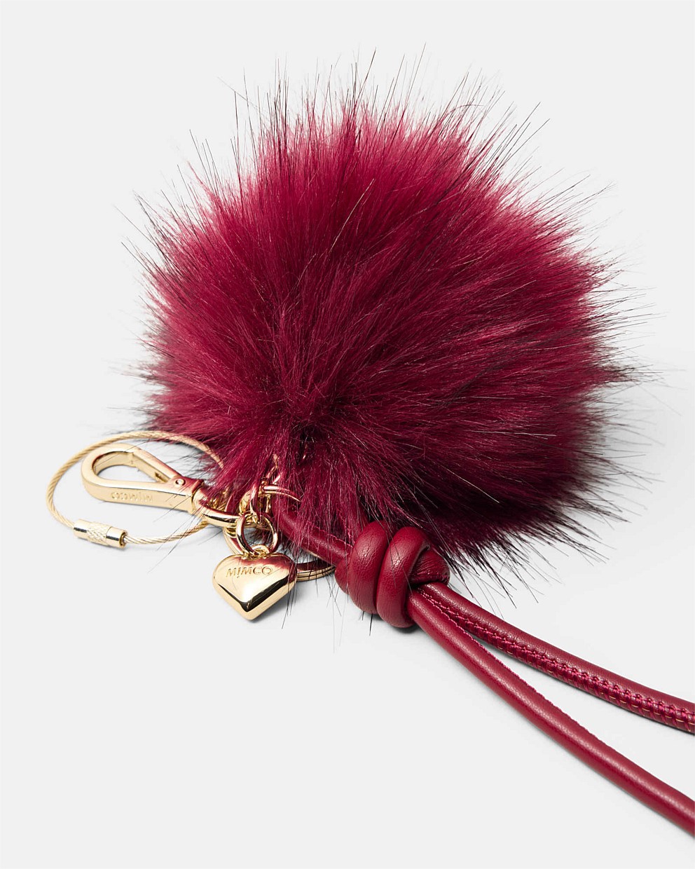 Fluffy Knot Bag Charm