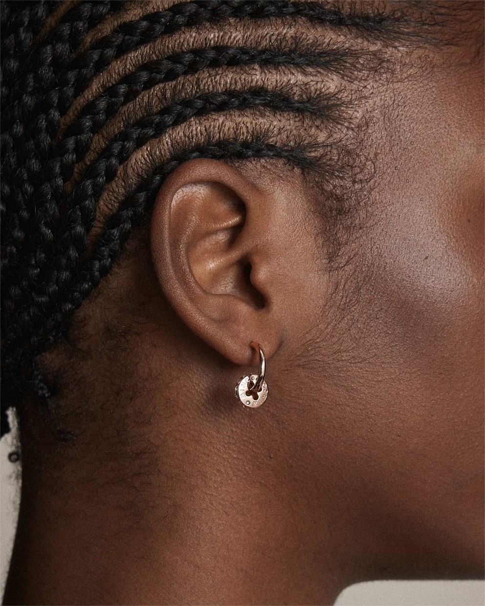 Signatura Charm Hoop Earrings