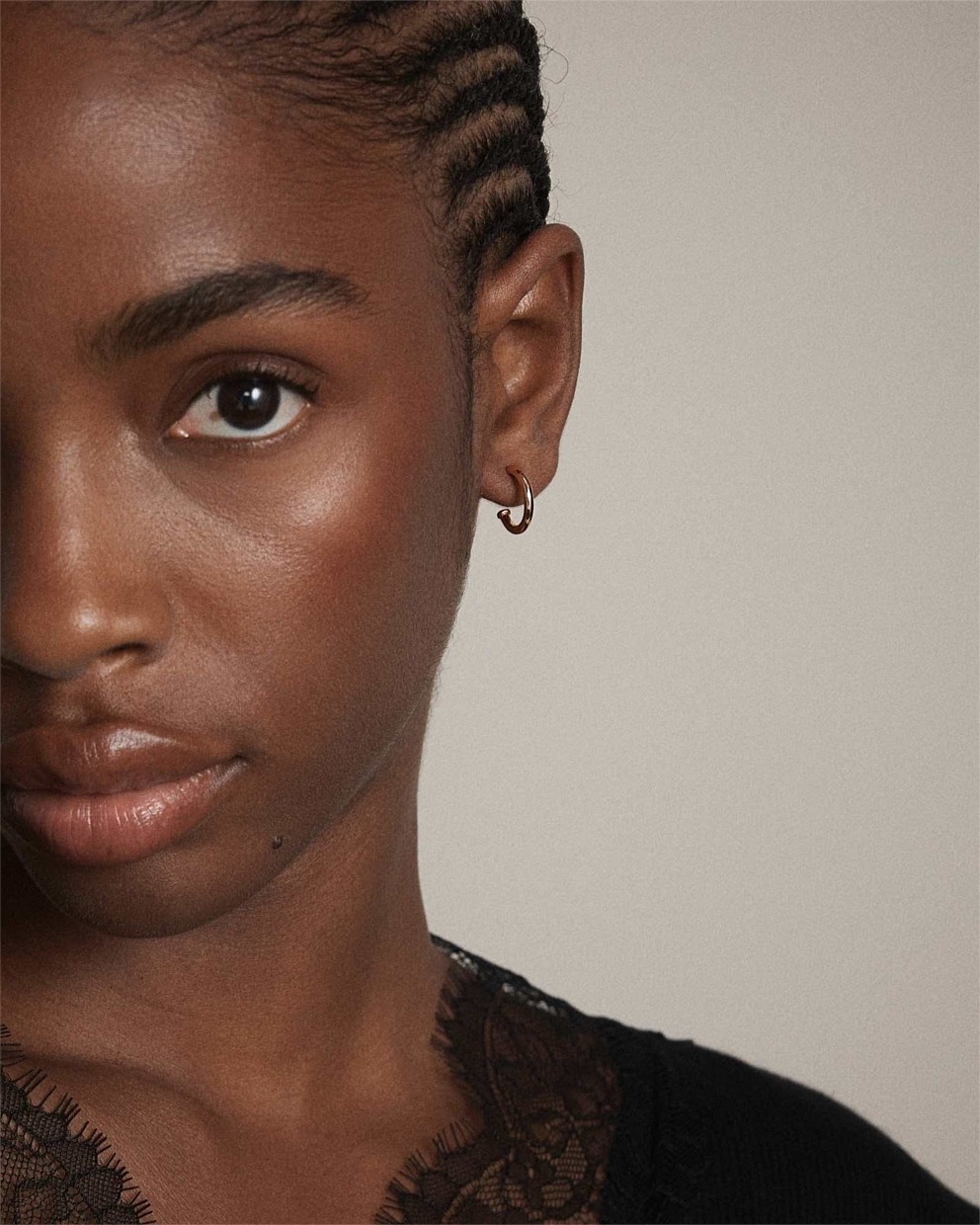 Signatura Charm Hoop Earrings