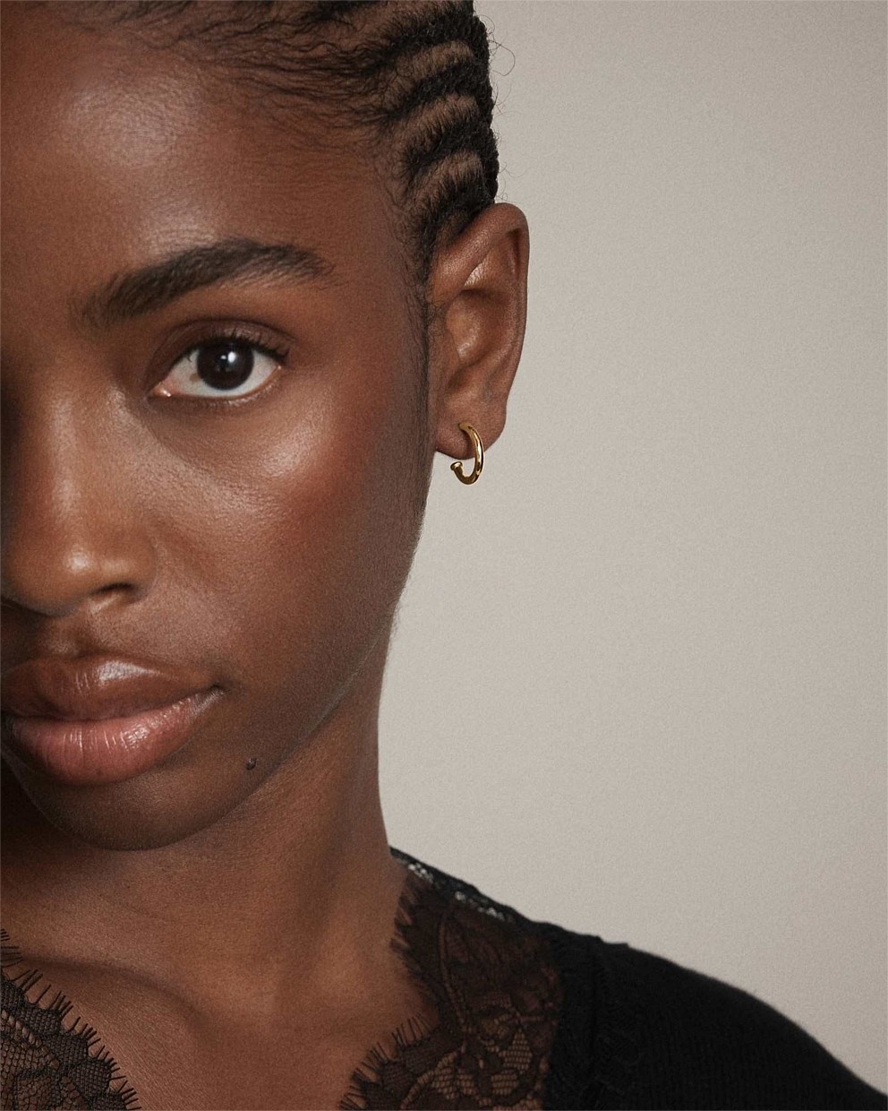 Signatura Charm Hoop Earrings