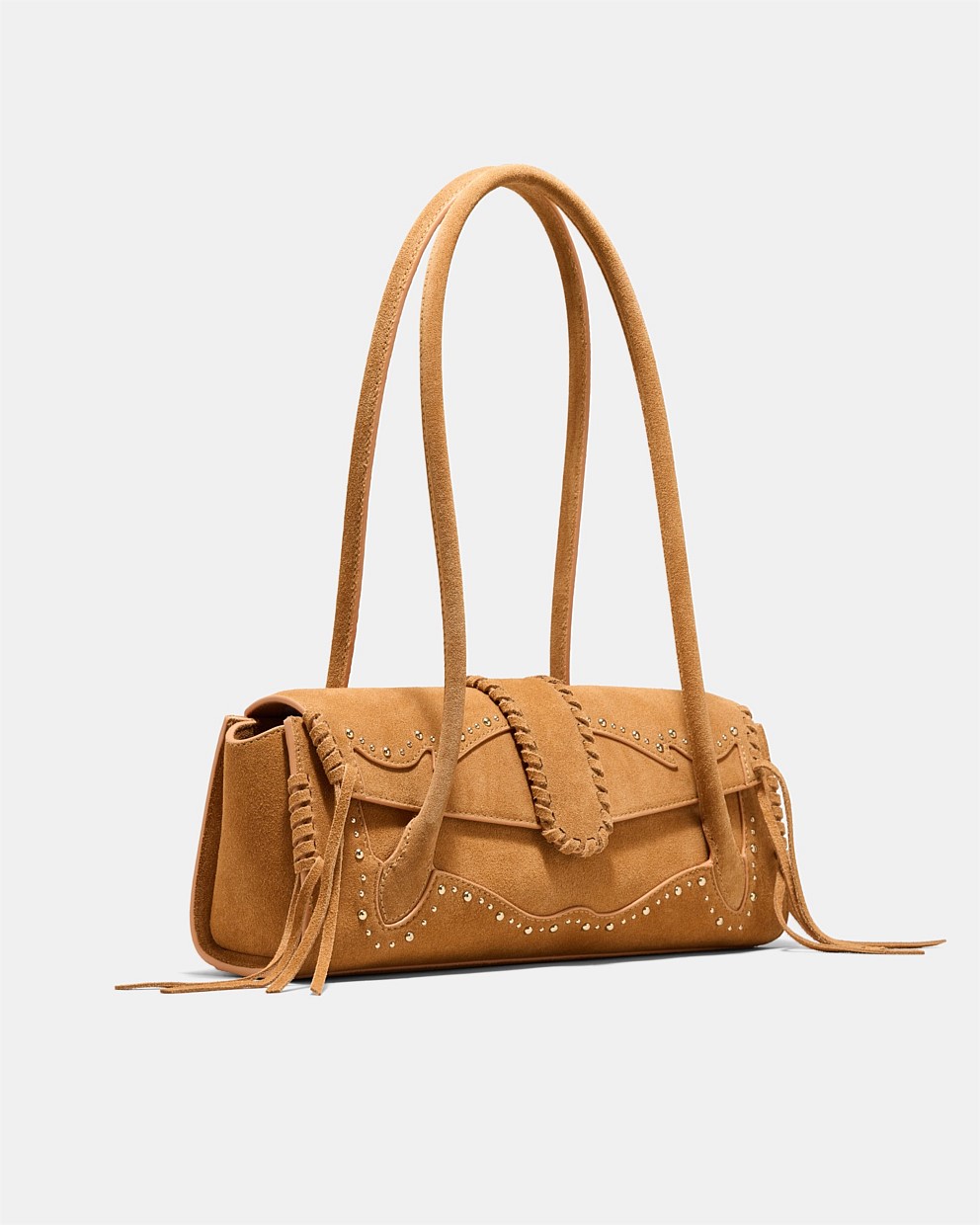 Sable Studded Shoulder Bag
