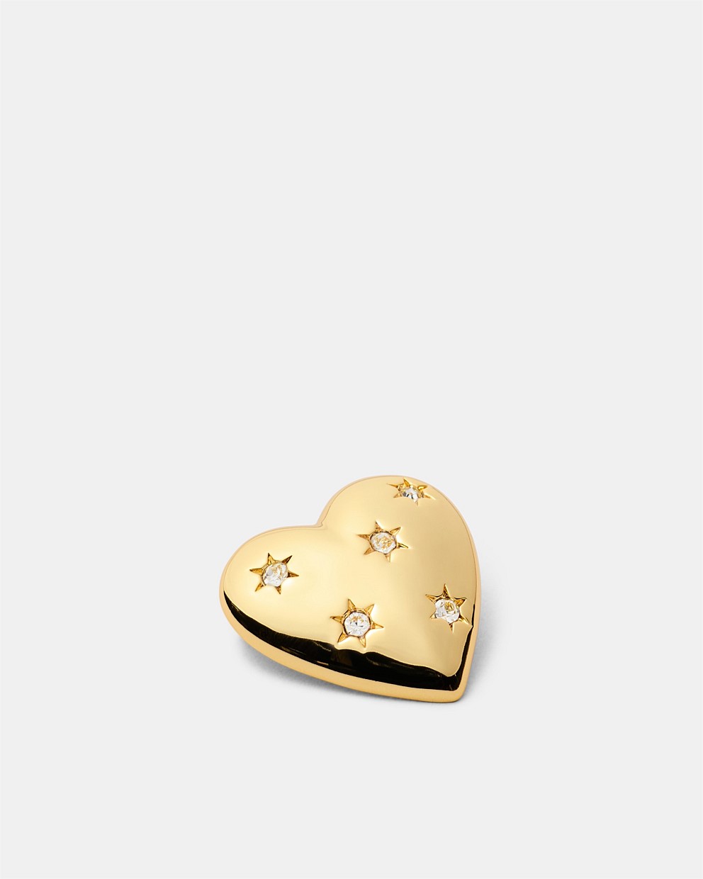 Puffy Heart Brooch