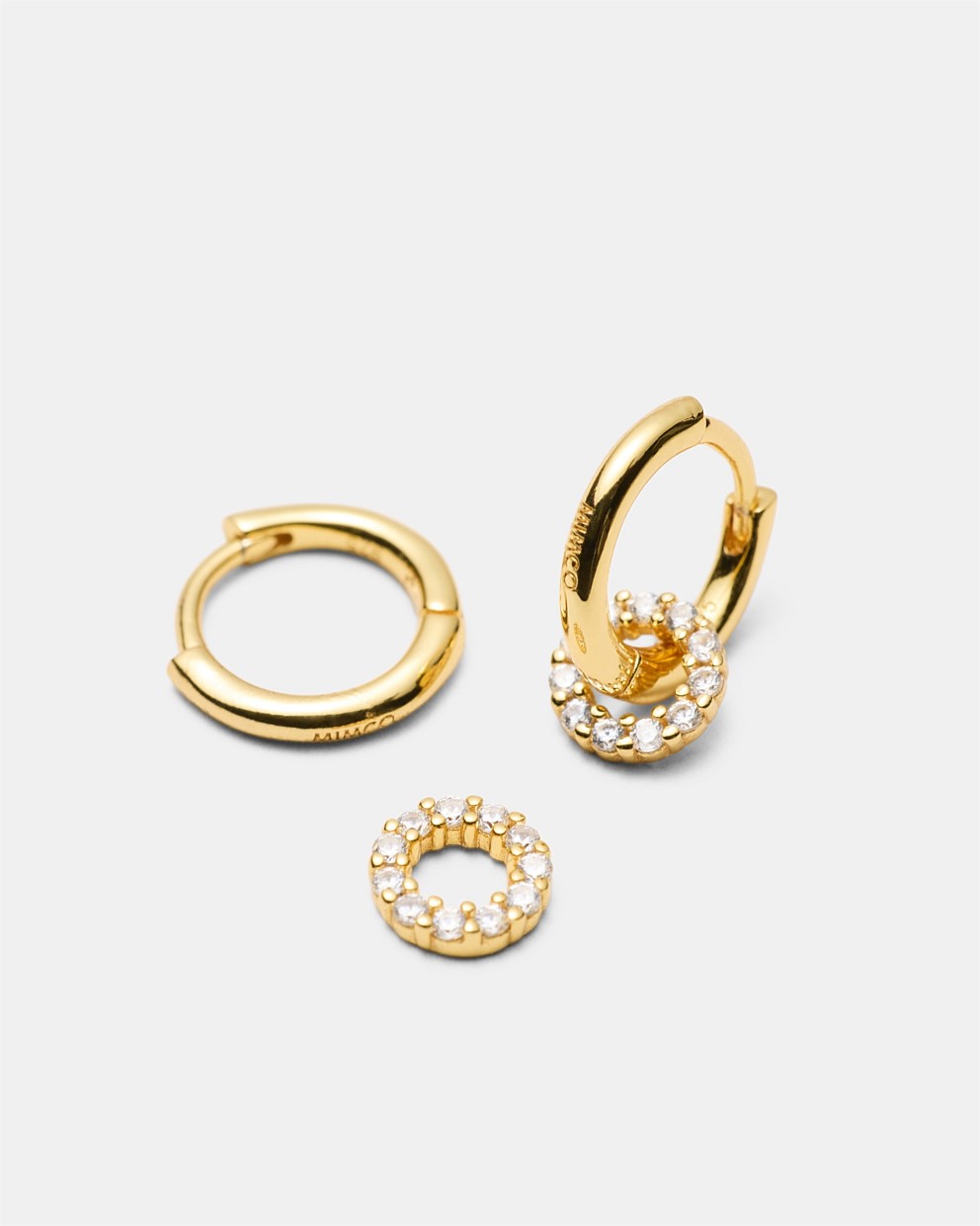 Nimbus Charm Hoop Earrings