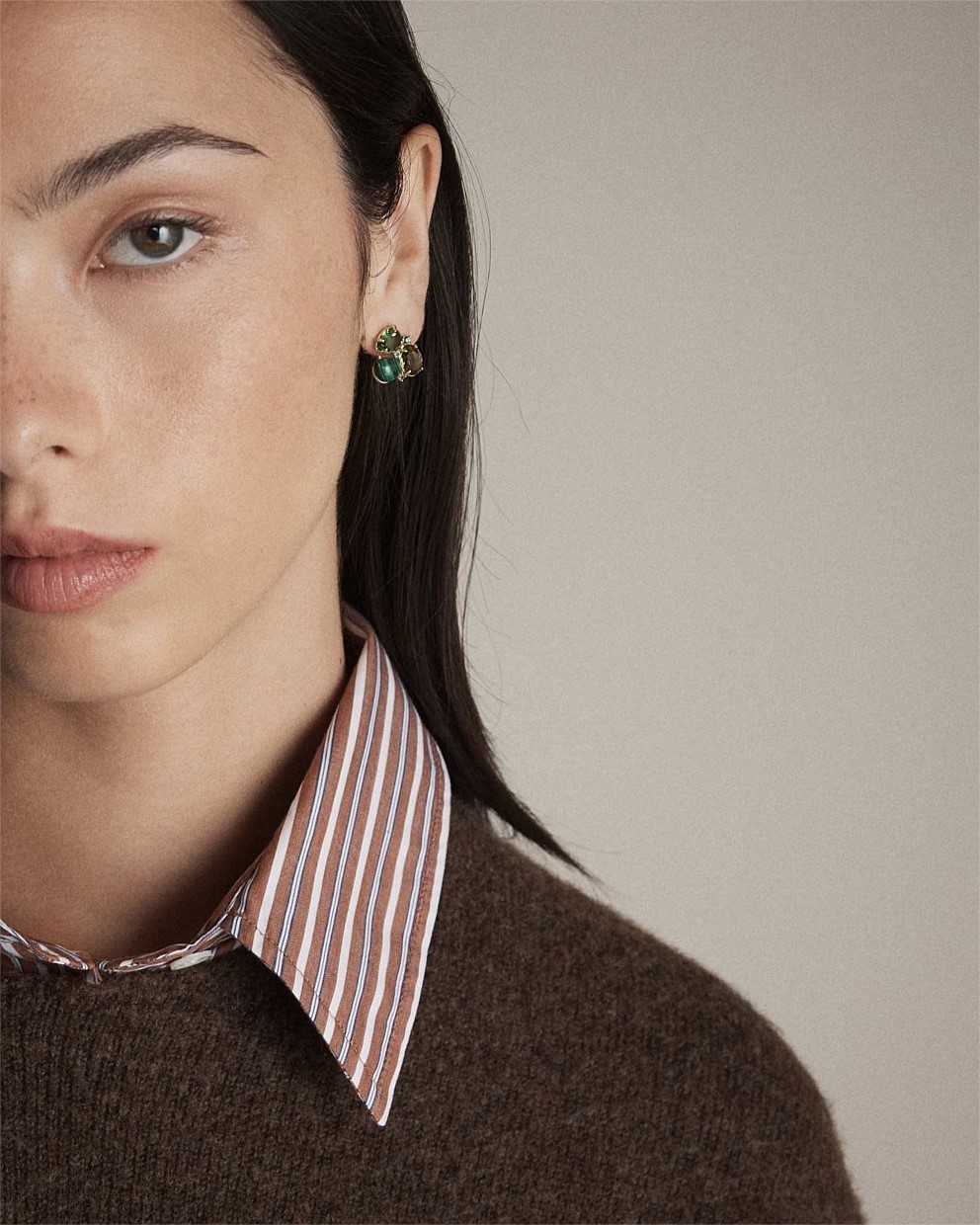 Goddess Stud Earrings