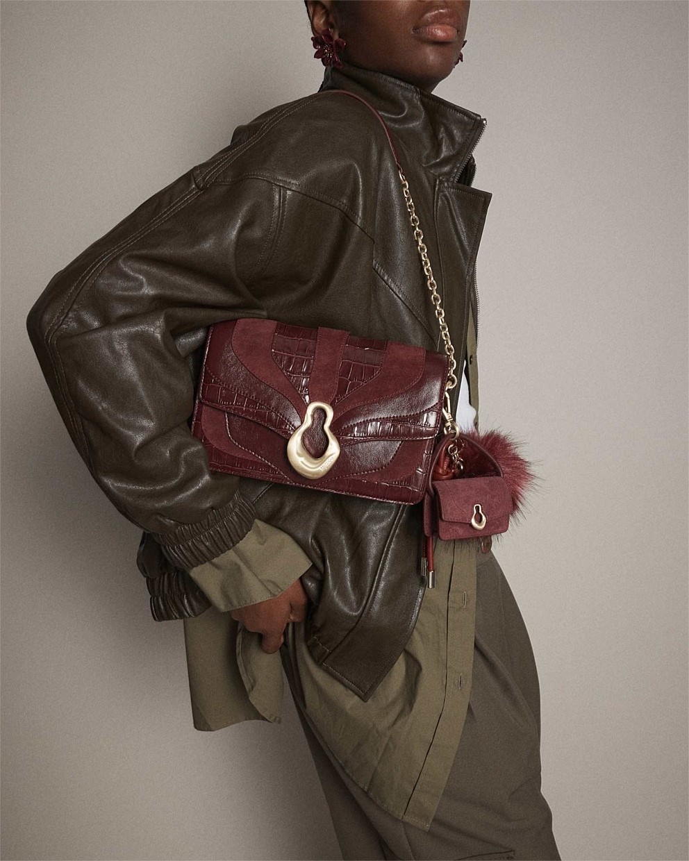 Shield Crossbody Bag