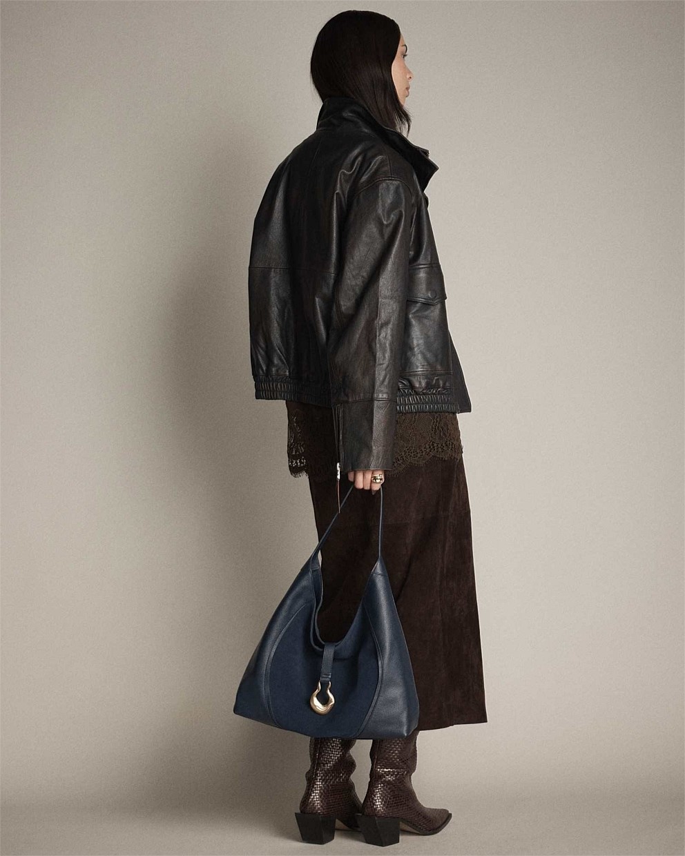 Shield Hobo Bag